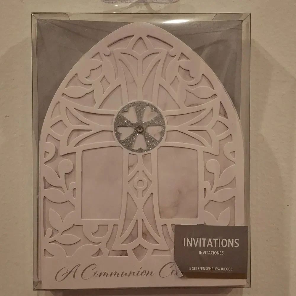 First Communion Invitations - 2 Packs - Picture 3 of 4